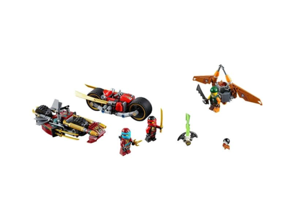 Ninja Motorachtervolging (70600)