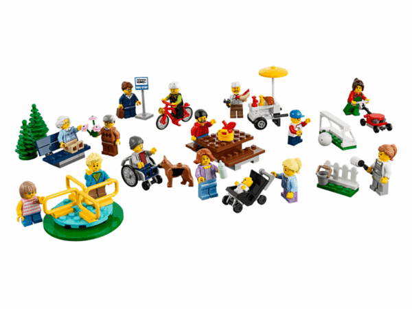 Plezier in het Park - City Personenset (60134) - Afbeelding 2
