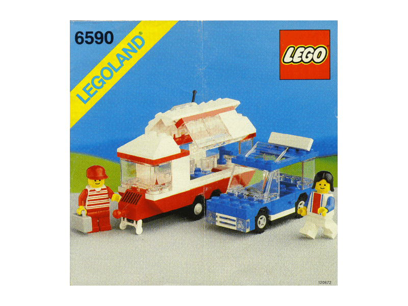 Auto met Caravan (6590)